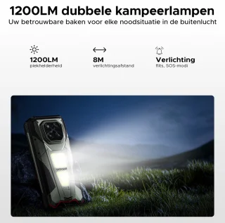 DOOGEE VMAX Play 5G Smartphone Zwart