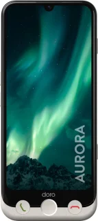 Doro Aurora 31 Dual SIM Wit 6,1" 4G Smartphone