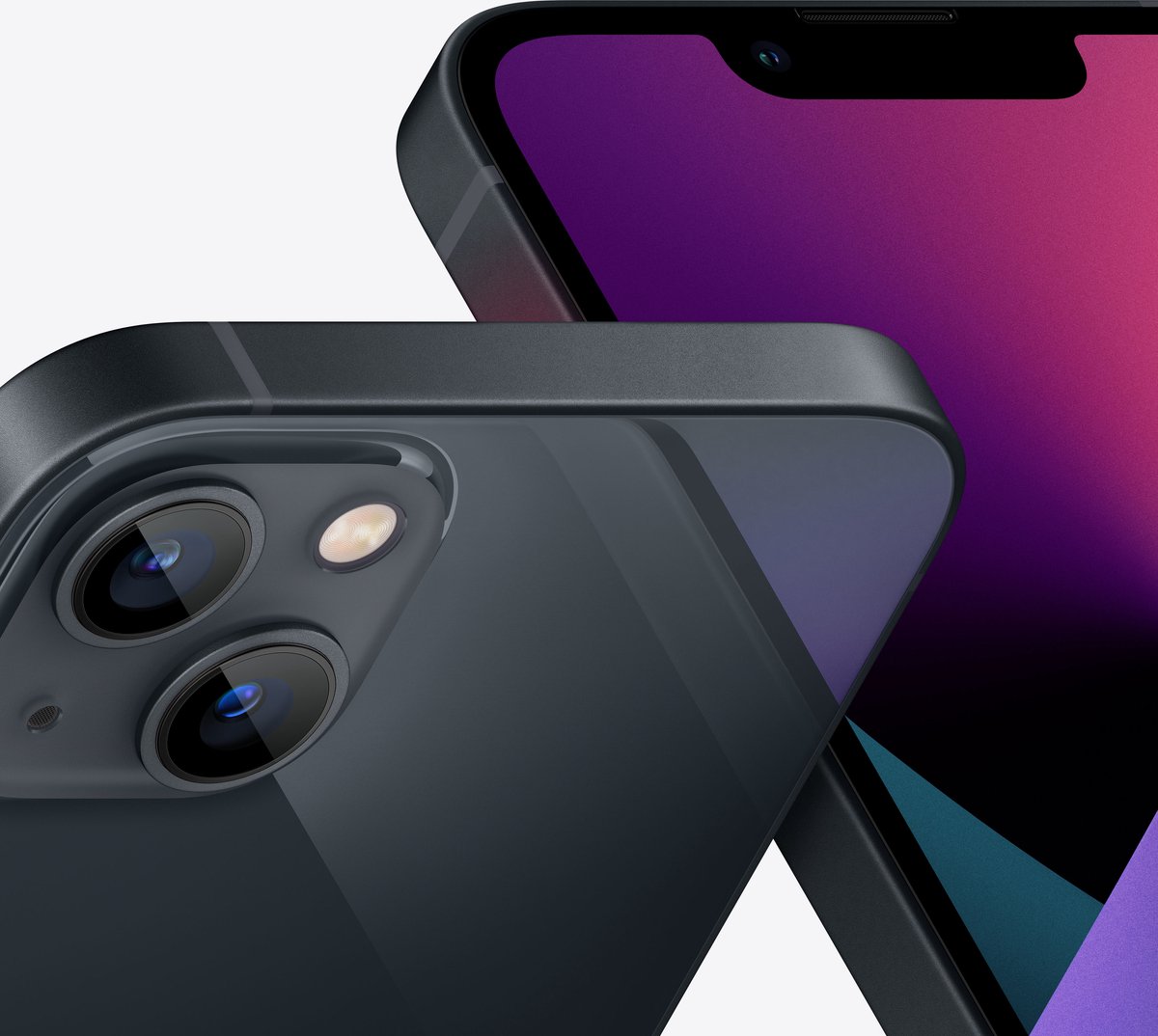 Forza Apple iPhone 13 128GB Zwart Dual SIM