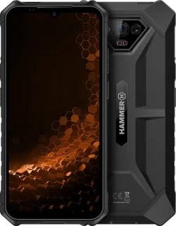 Hammer Iron V LTE bouwtelefoon 6GB/64GB Zwart