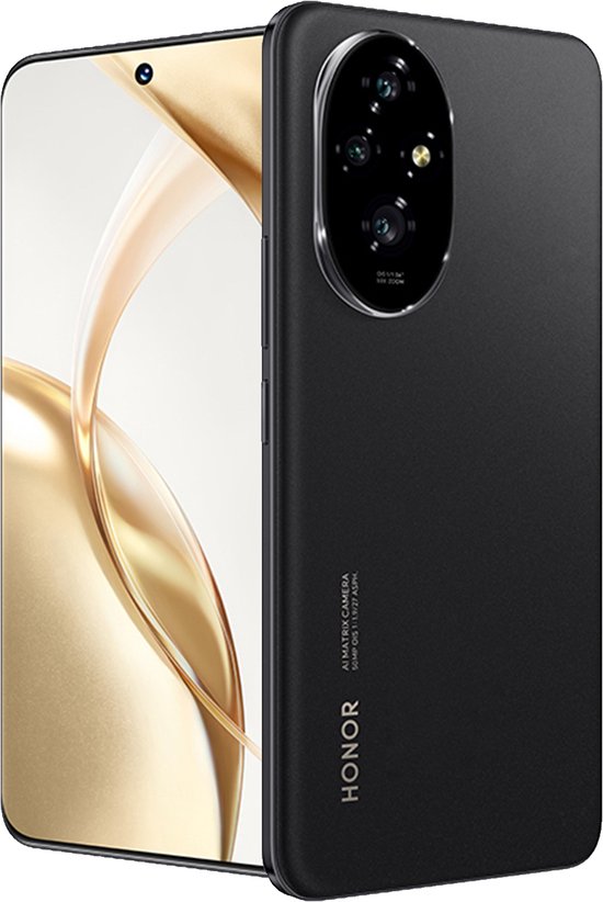 Honor 200 5G Smartphone 512GB Zwart
