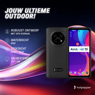 Hot Pepper KR10 Smartphone 256GB 8GB RAM Waterdicht