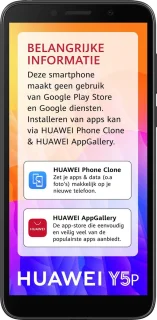 Huawei Y5P Zwart 32GB