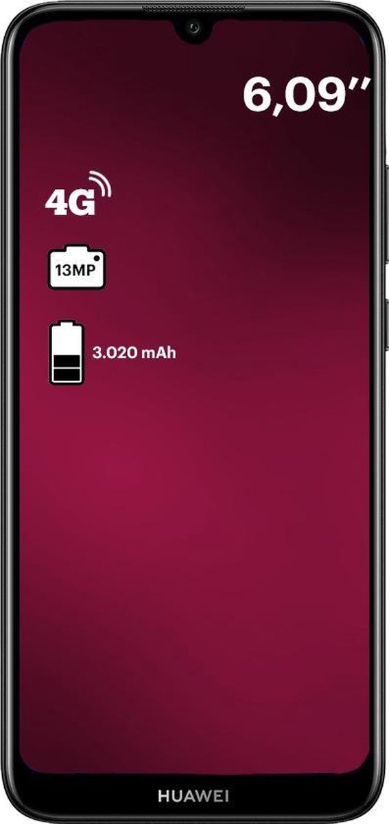 Wat vinden we goed aan de Huawei Y6 2019 32GB Zwart