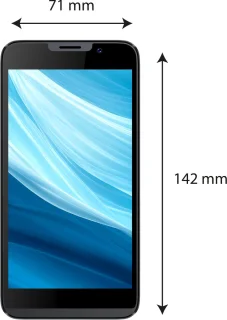 Logicom Ezy 2 Smartphone 4G 5 Inch Zwart Dual SIM