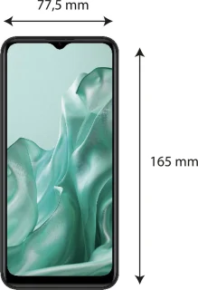 Logicom Sense Smartphone 4GB 64GB Zwart