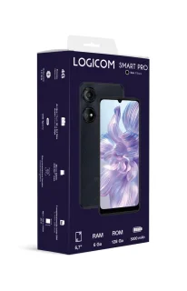 Logicom Smart Pro Smartphone 6GB 128GB Zwart