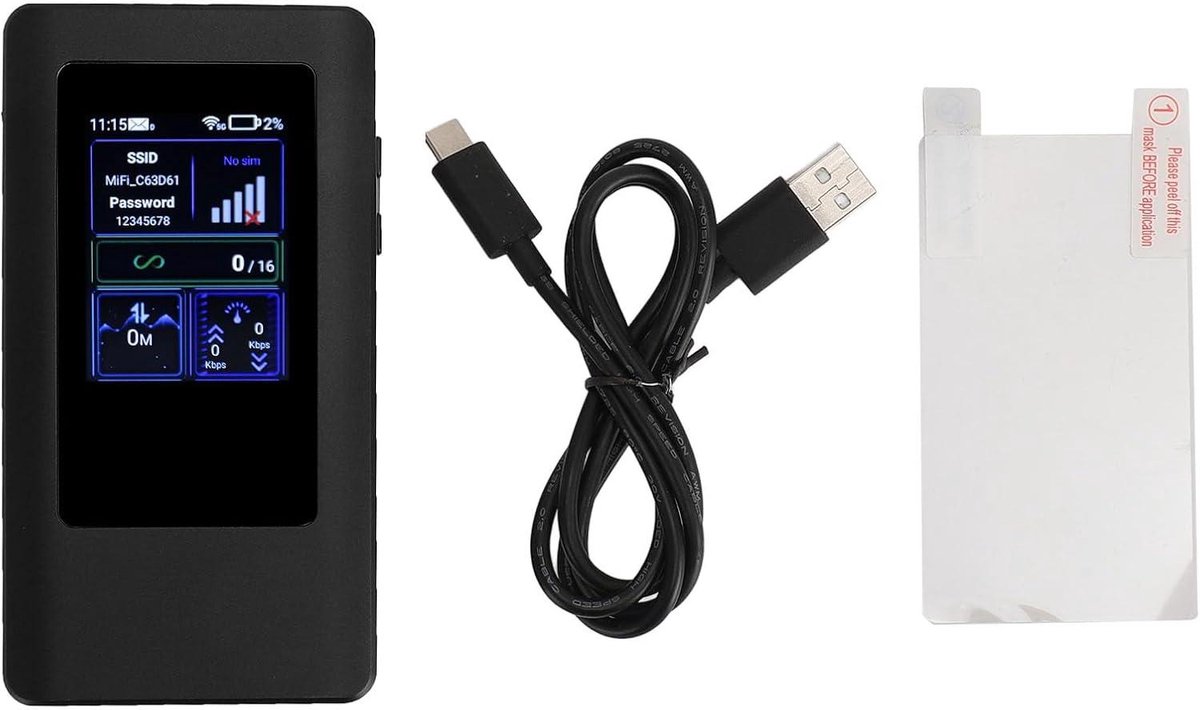 Mobiele Hotspot 5G met WiFi6 en 10000mAh batterij