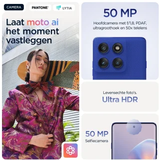 Motorola Edge 60 Pro Dazzling Blue