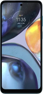 Motorola Moto G22 Dual SIM 64GB Zwart Blauw