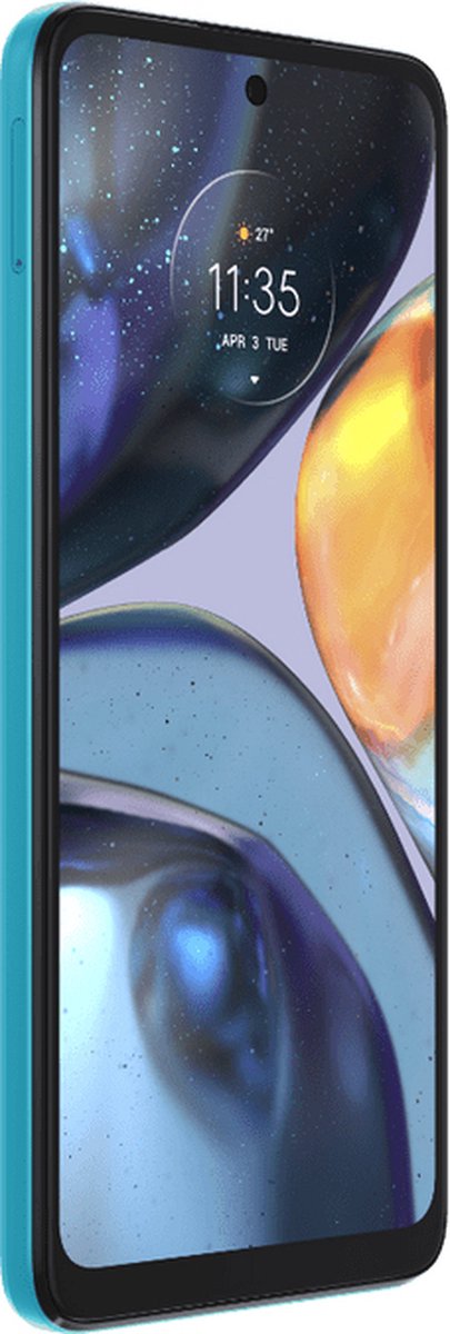 Motorola Moto G22 Dual SIM 64GB Zwart Blauw