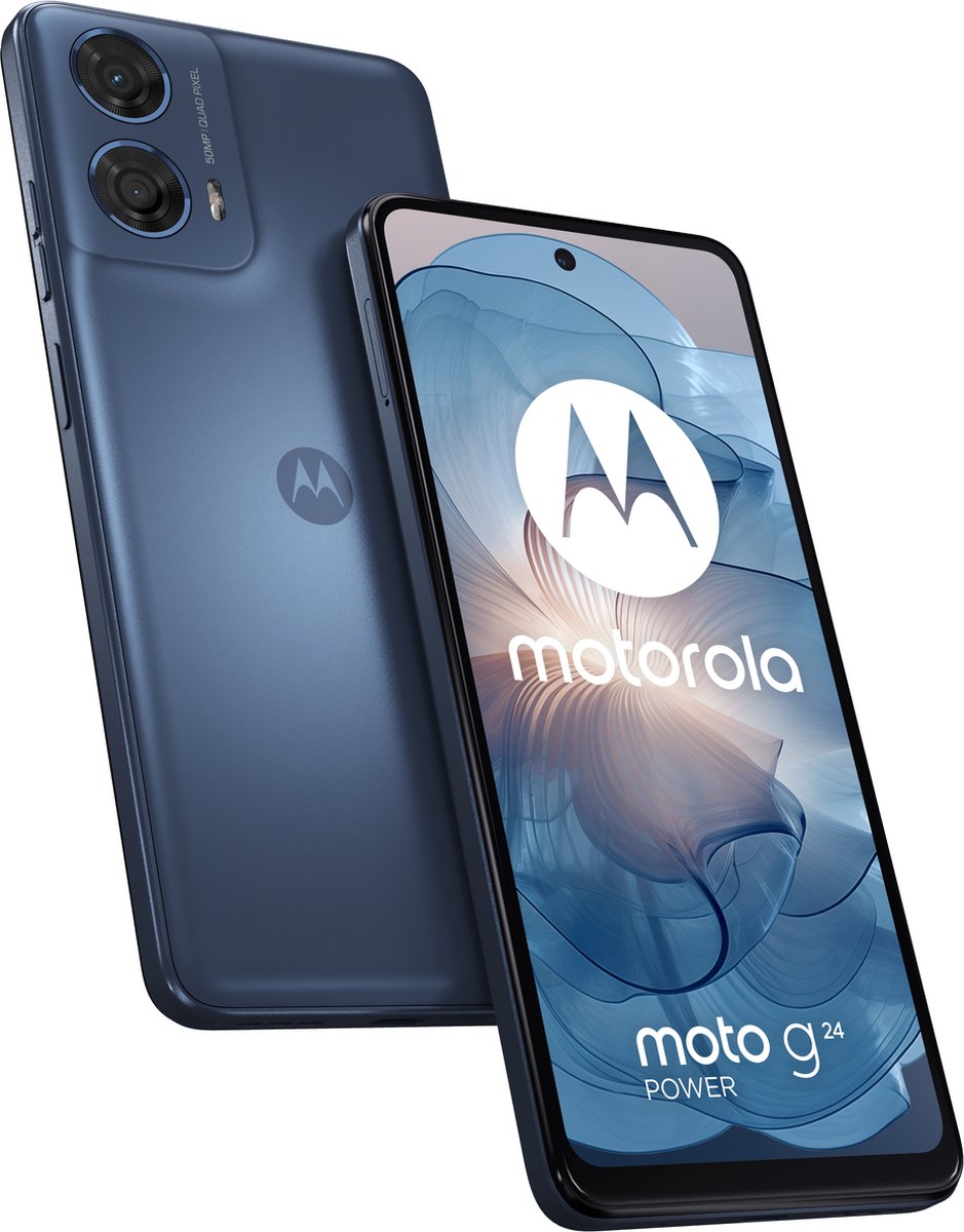 De Motorola Moto G24 Power 256GB Ink Blue in één oogopslag