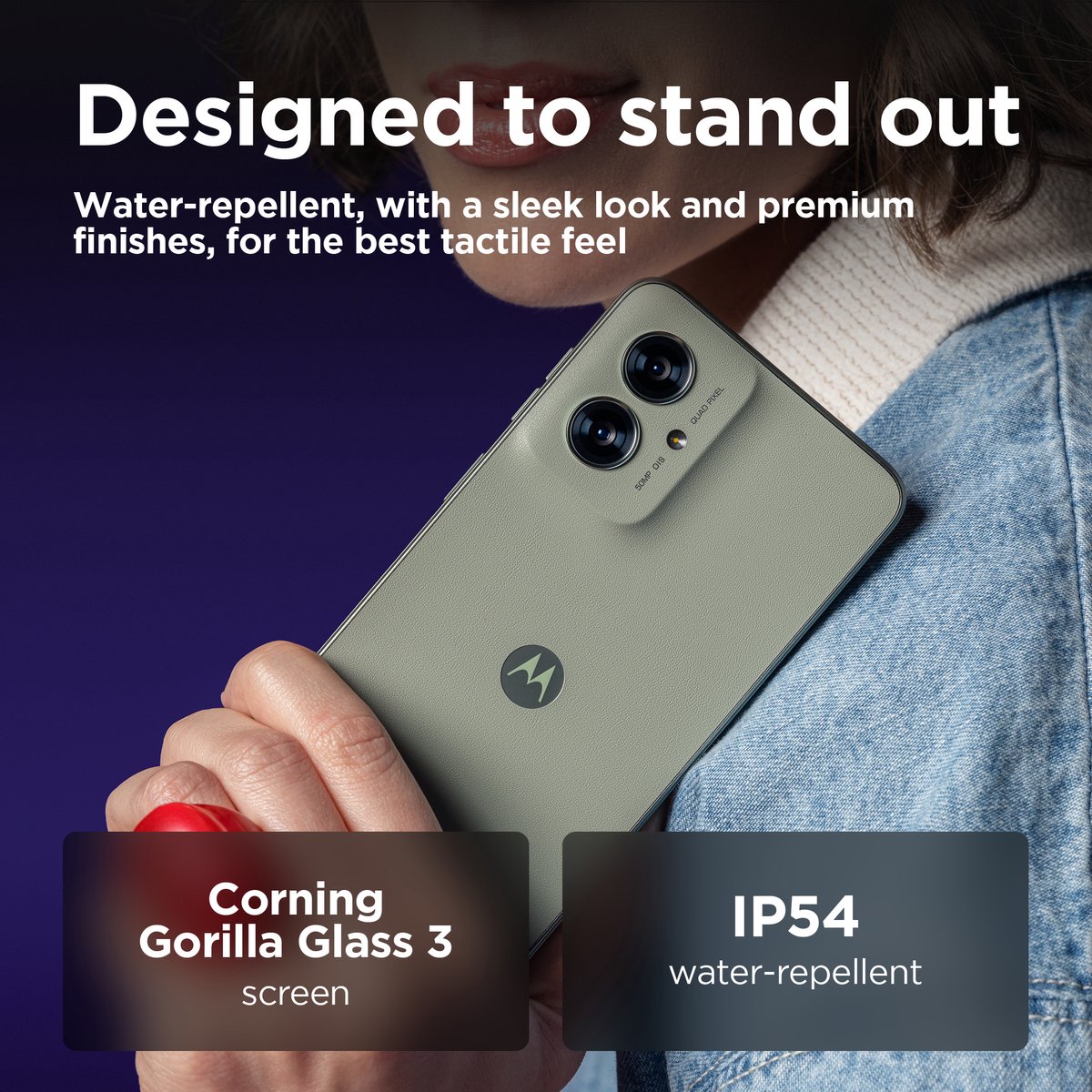 Motorola Moto G55 5G 8GB 256GB Smokey Green