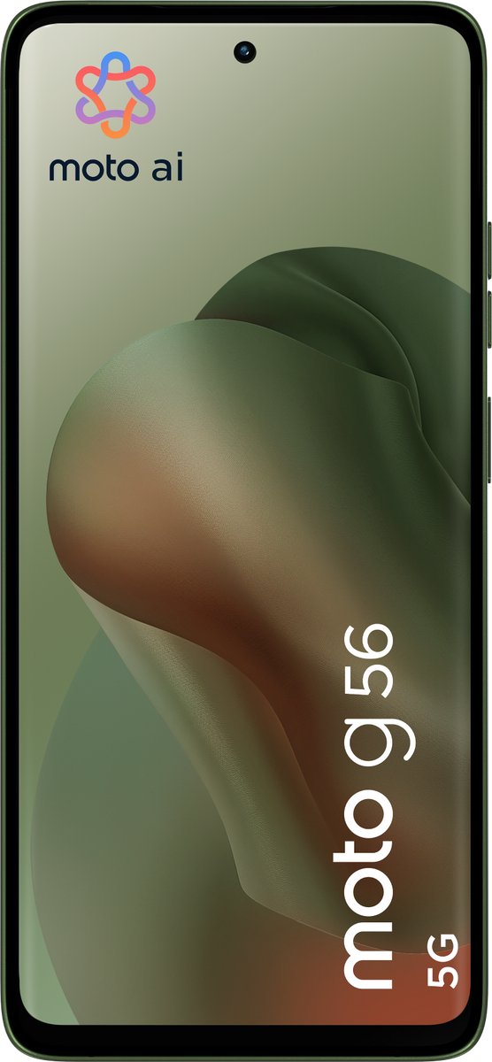 Wat vinden we goed aan de Motorola Moto G56 5G 8GB 256GB Pantone Dill Green
