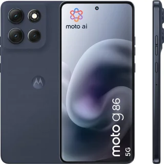 Motorola moto g86 5G 8GB 256GB Donkergrijs