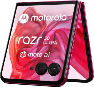 Motorola Razr 50 Ultra smartphone Roze
