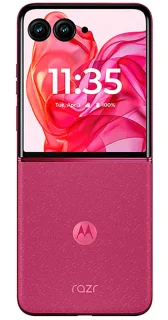 Motorola Razr 50 Ultra smartphone Roze