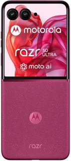 Motorola Razr 50 Ultra smartphone Roze