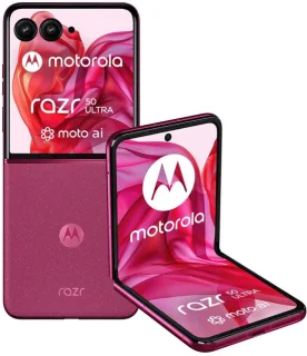 Motorola Razr 50 Ultra smartphone Roze