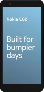 NOKIA C02 2/32GB Grijs Android 12 Go