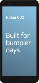 NOKIA C02 2/32GB Grijs Android 12 Go