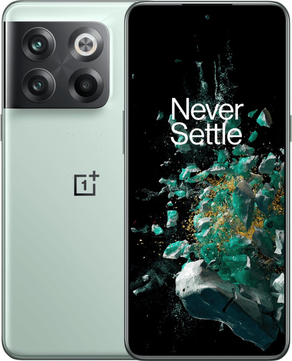 De OnePlus 10T 5G 256GB Jade Green in één oogopslag
