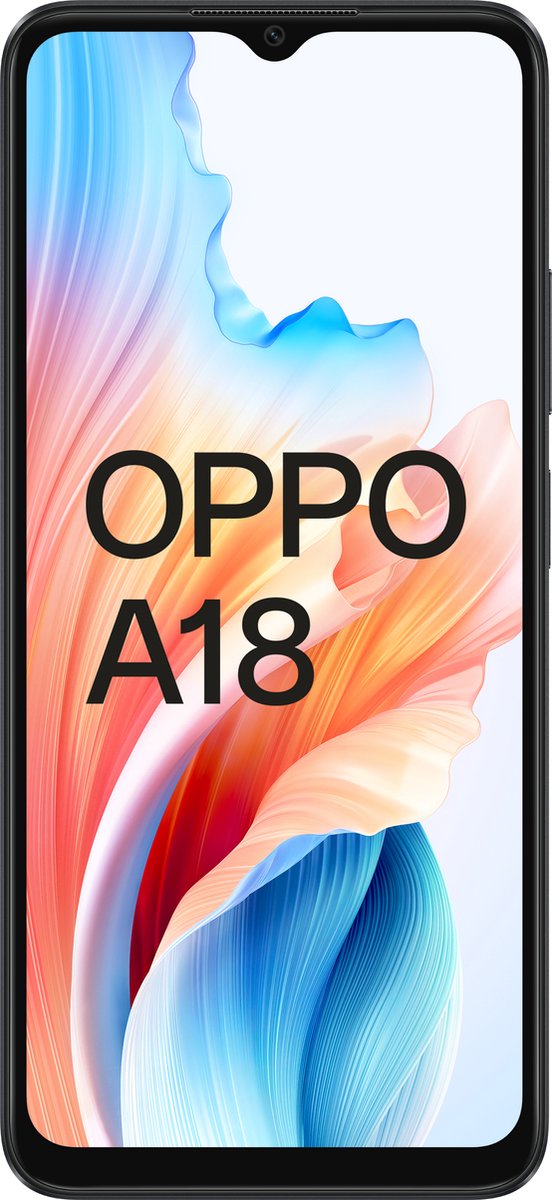 OPPO A18 128GB Glowing Black