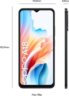 Oppo A18 128GB Zwart