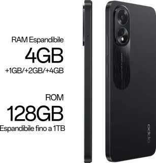 Oppo A18 128GB Zwart