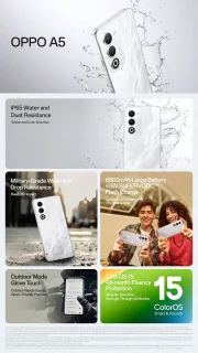OPPO A5m 8GB 256GB Dark Purple