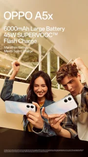 OPPO A5x 4GB 128GB Black Blue
