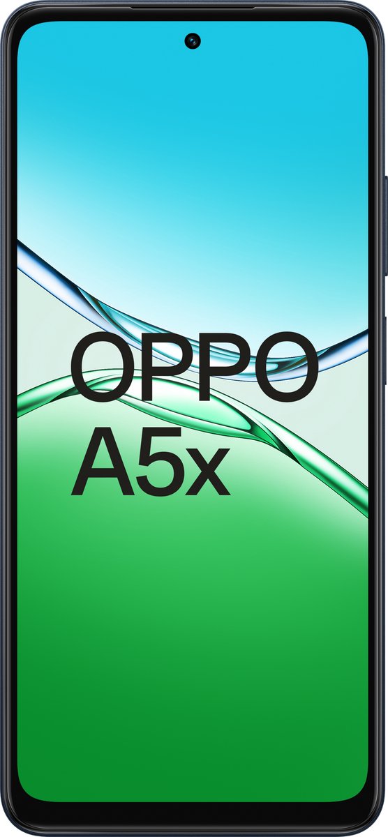 Wat vinden we goed aan de OPPO A5x 4GB 128GB Black Blue