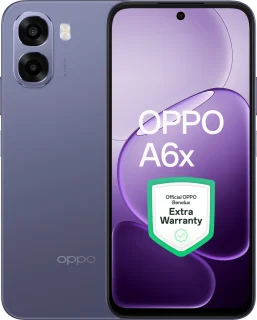 De OPPO A6x 4/128GB smartphone in één oogopslag