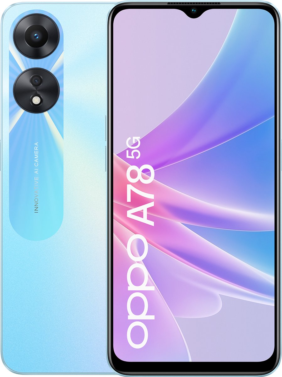 OPPO A78 5G 128GB Glowing Blue
