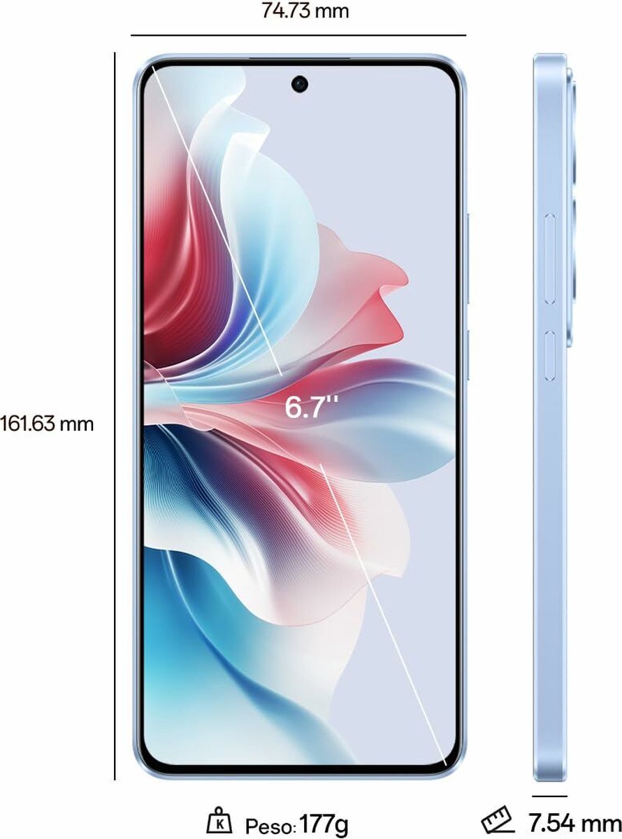 Oppo Reno 11F 6,7" 8GB 256GB Groen