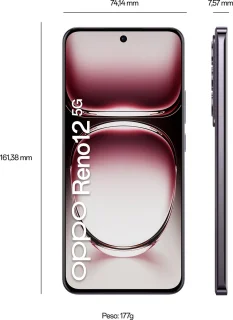 Oppo Reno 12 5G Dual Sim 12GB 256GB Black Brown