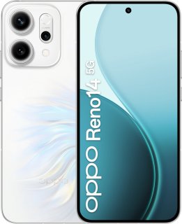 De OPPO Reno14 12GB/512GB Pearl White in één oogopslag