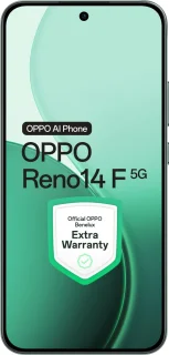 OPPO Reno14 F 5G 8/256GB Luminous Green Smartphone