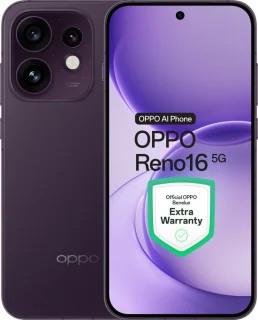 OPPO Reno16 5G 8+512GB paars zwart