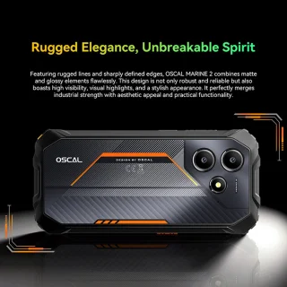 Oscal Marine 2 Smartphone 4GB 64GB Oranje
