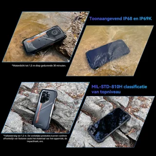Oscal PILOT 3 5G smartphone 12GB 256GB zwart