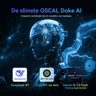 Oscal PILOT 3 5G smartphone 12GB 256GB zwart