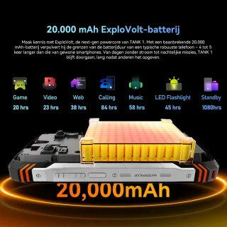 OSCAL TANK 1 Robuuste Smartphone