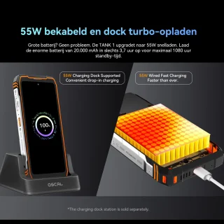 OSCAL TANK 1 - Robuuste Smartphone