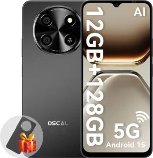 OSCAL TIGER 8 Smartphone 128GB Zwart