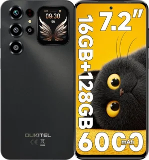 OUKITEL C68 Plus smartphone 4G, 16GB RAM en 128GB opslag