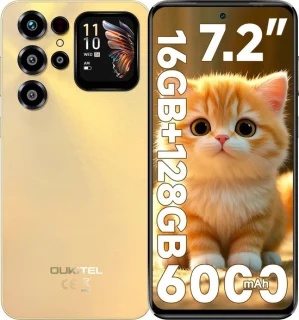 OUKITEL C68 Plus smartphone met 16GB RAM en 128GB opslag