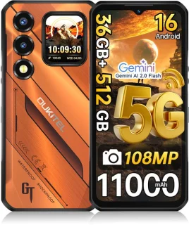 Oukitel WP66 rugged smartphone 5G oranje