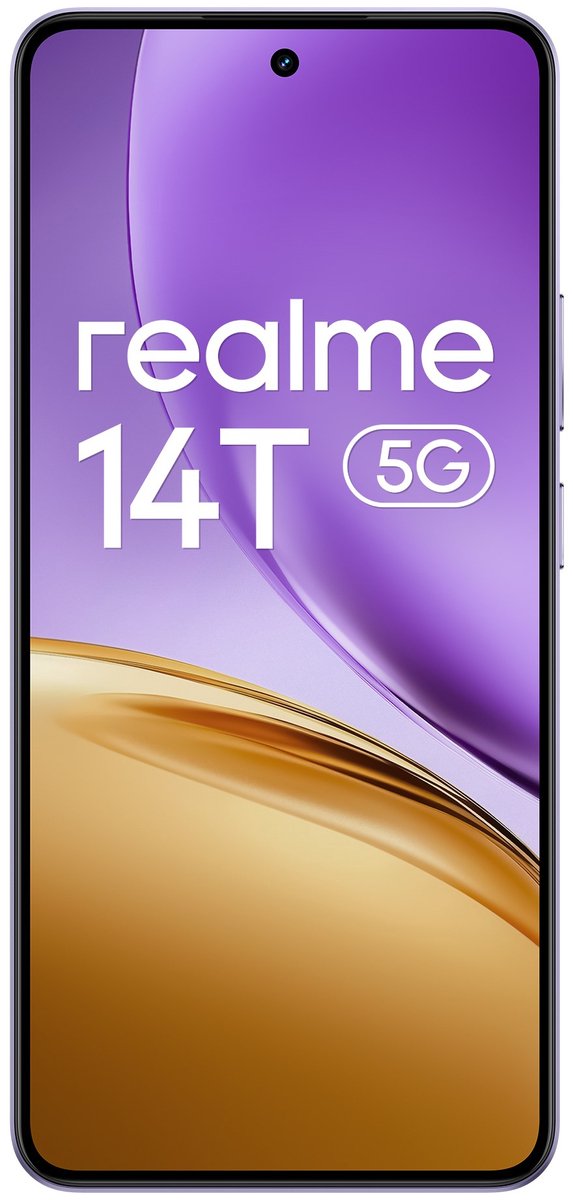 Wat vinden we goed aan de realme 14T 8GB 256GB Paars 5G Smartphone