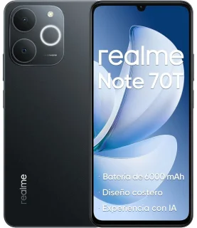 Realme Note 70T Smartphone 4GB/128GB Zwart
